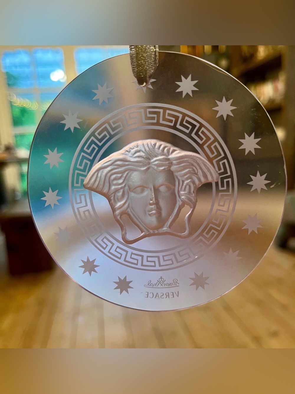 Versace x Rosenthal Medusa Crystal Ornament / Suncatcher - Picture 4 of 8